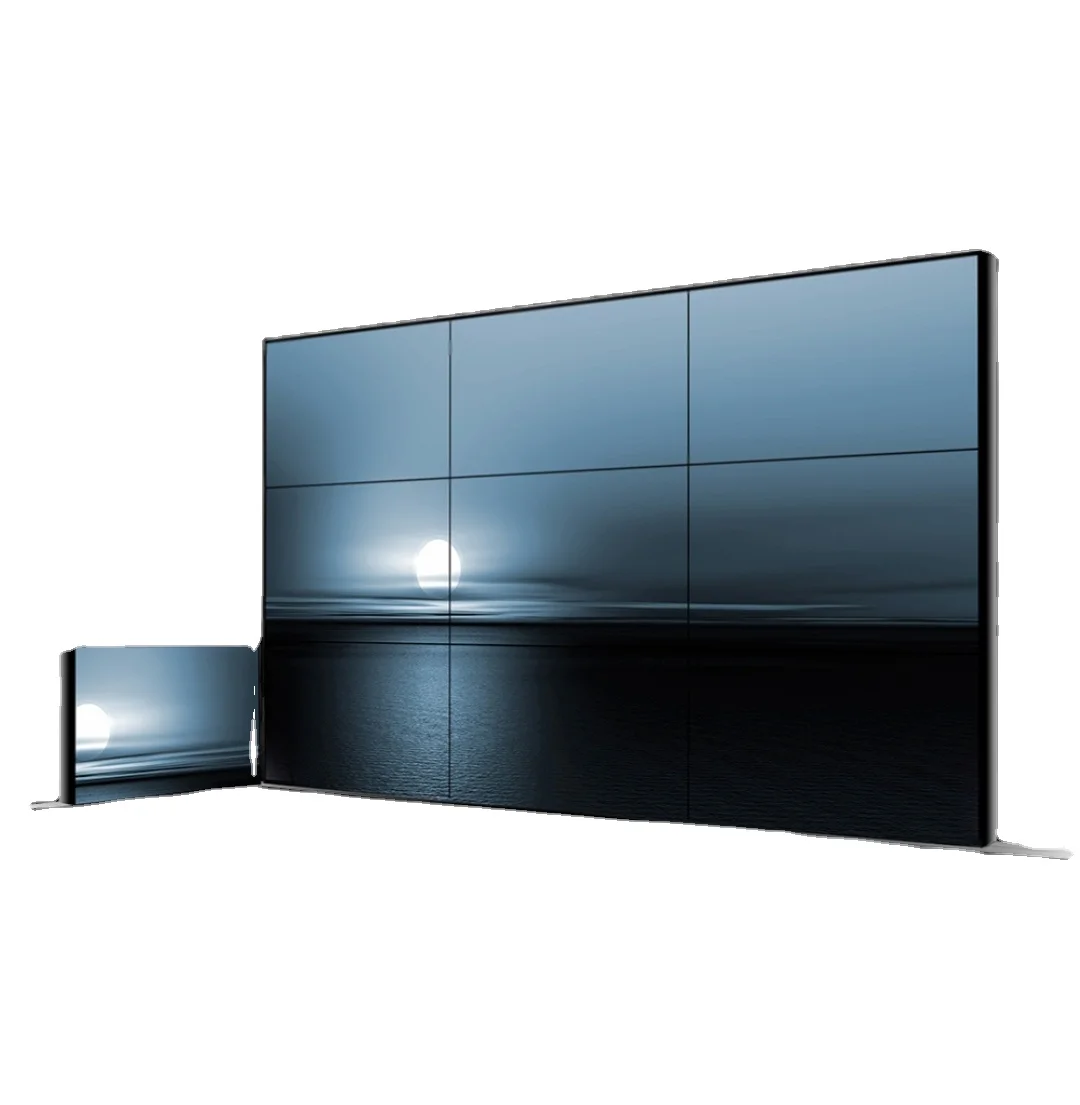 4K UHD  3.5mm super narrow bezel 65inch 2x2 tv LCD Video Wall Screen Display Monitor with Controller