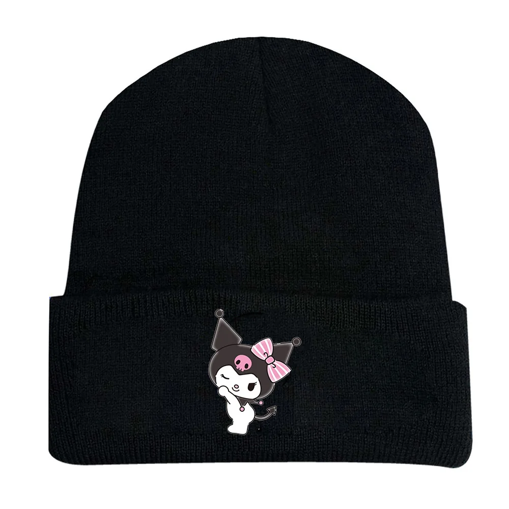 13 Designs Wholesale Price Anime Large Baby Beanie Hats My Melody Cartoon Hello Cat Embroidery Hats with Custom Logo