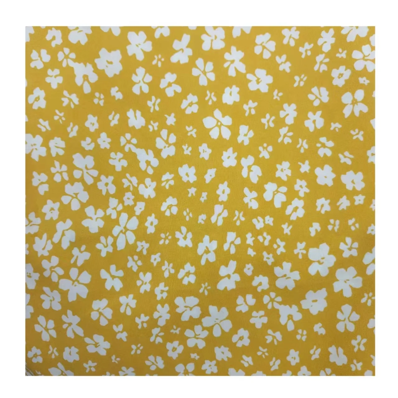 viscose rayon fabric 100% rayon viscose Woven printed Fabric floral spun rayon challis flower fabric for dress