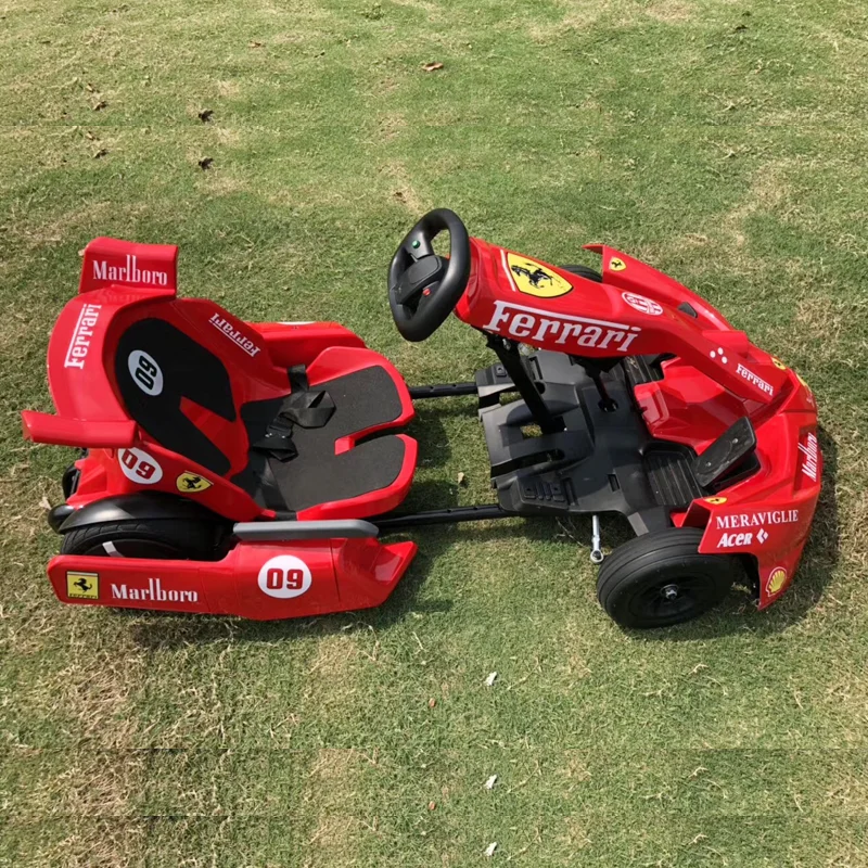 off road 10 inch electric go kart dual motor go karting with replaceable battery 54v