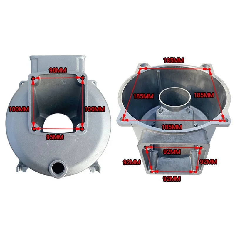 Automatic customization Clear water pump self priming pump 2 inch 3 inch 4 inch water pump accessories shell