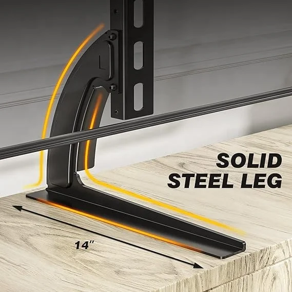 TV Legs Height Adjustable TV Base 2 to 65 inch Plasma LCD LED Flat Screen TVs