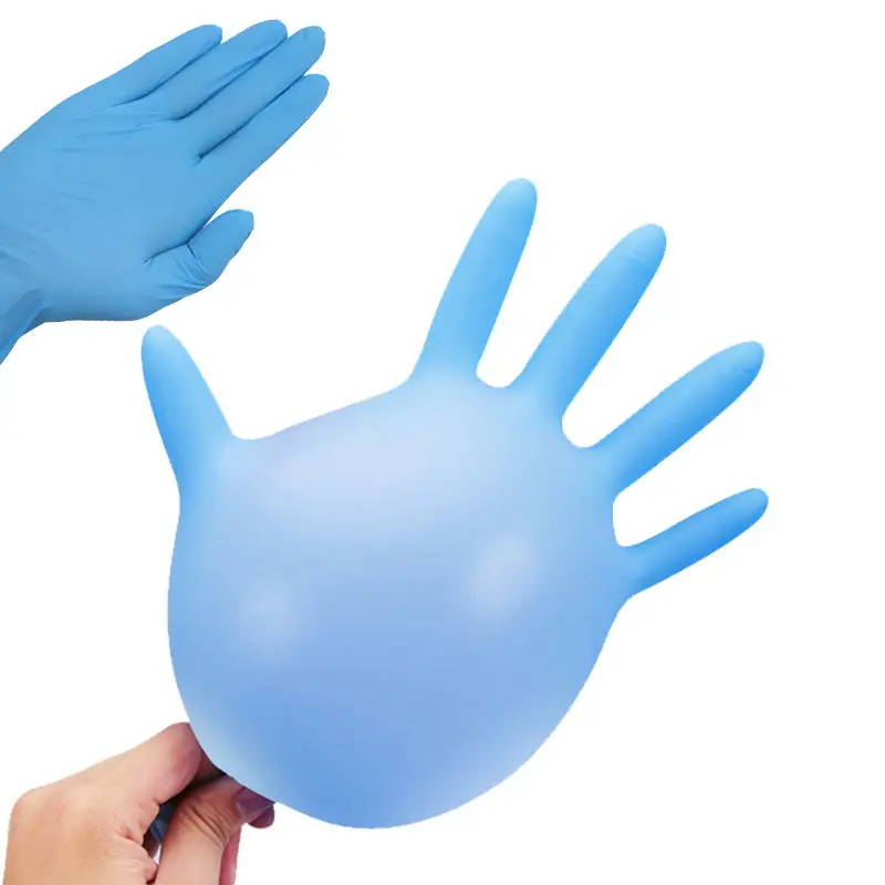 Wholesale Household HDPE MDPE LDPE Blue Transparent TPE Cleaning Washing Gardening Cooking Plastic Disposable Pe Gloves