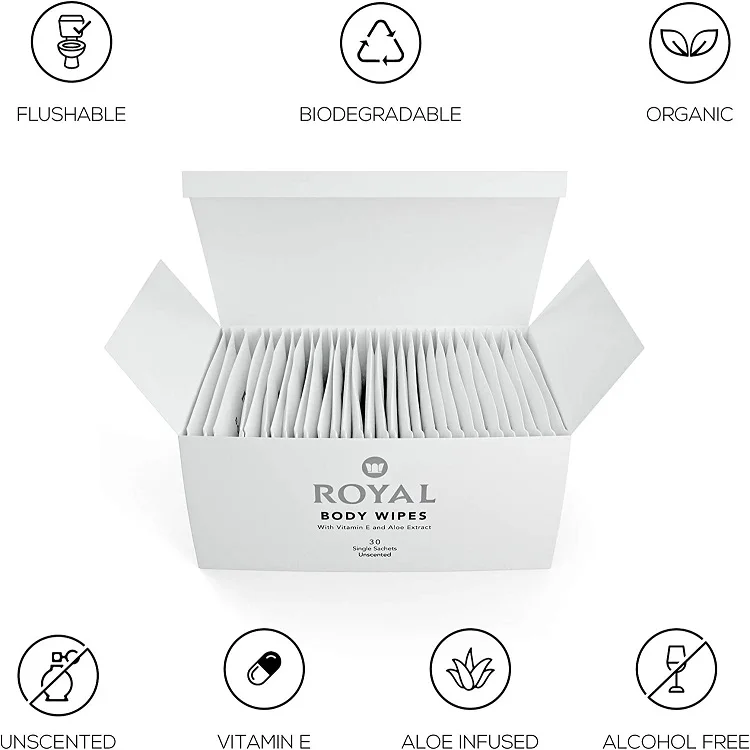 Original Equipment Manufacturer Body Wipes Individual Gym Body Wipes