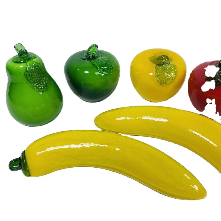 Ручная выдувка в стиле Муранского Искусства из стекла для овощей и фруктов