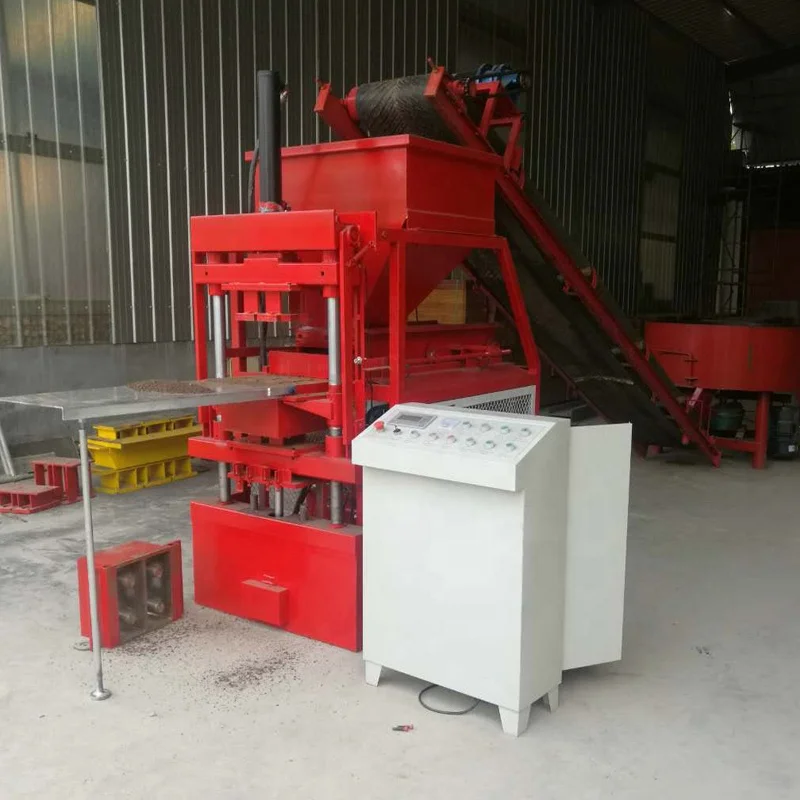 LT2-10  Full auto hydraulic interlocking clay soil ceb block brick making machine in USA