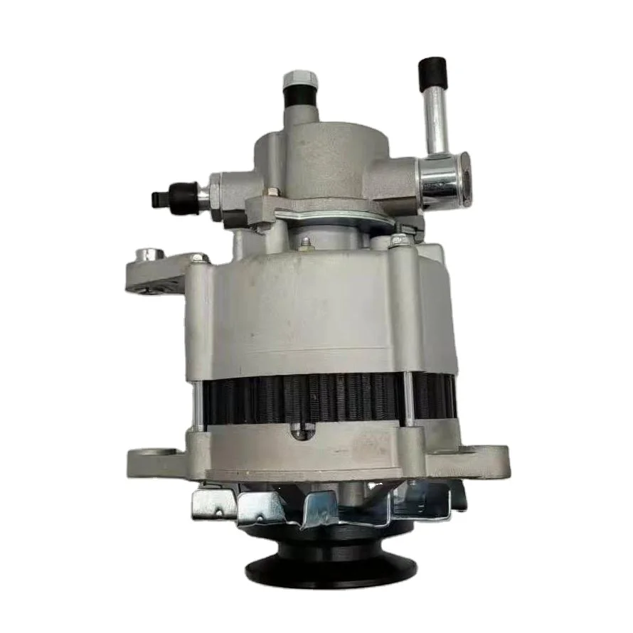 AUTO ALTERNATOR TD27 14V 80A VACUUM PUMP OEM 23100-43G07 FOR Nissan Terrano D21 TD27 Engine (Deep type) (rebuilt)