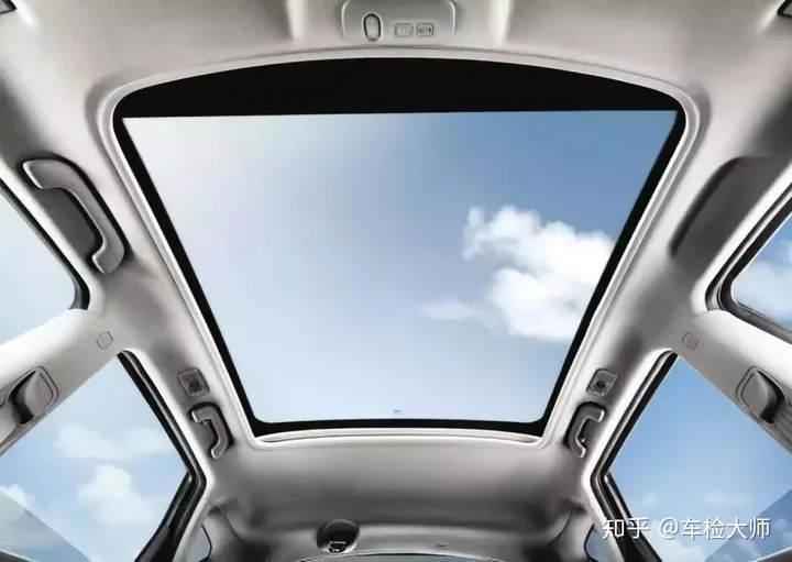 High quality car panoramic sunroof universal glass window for auto parts