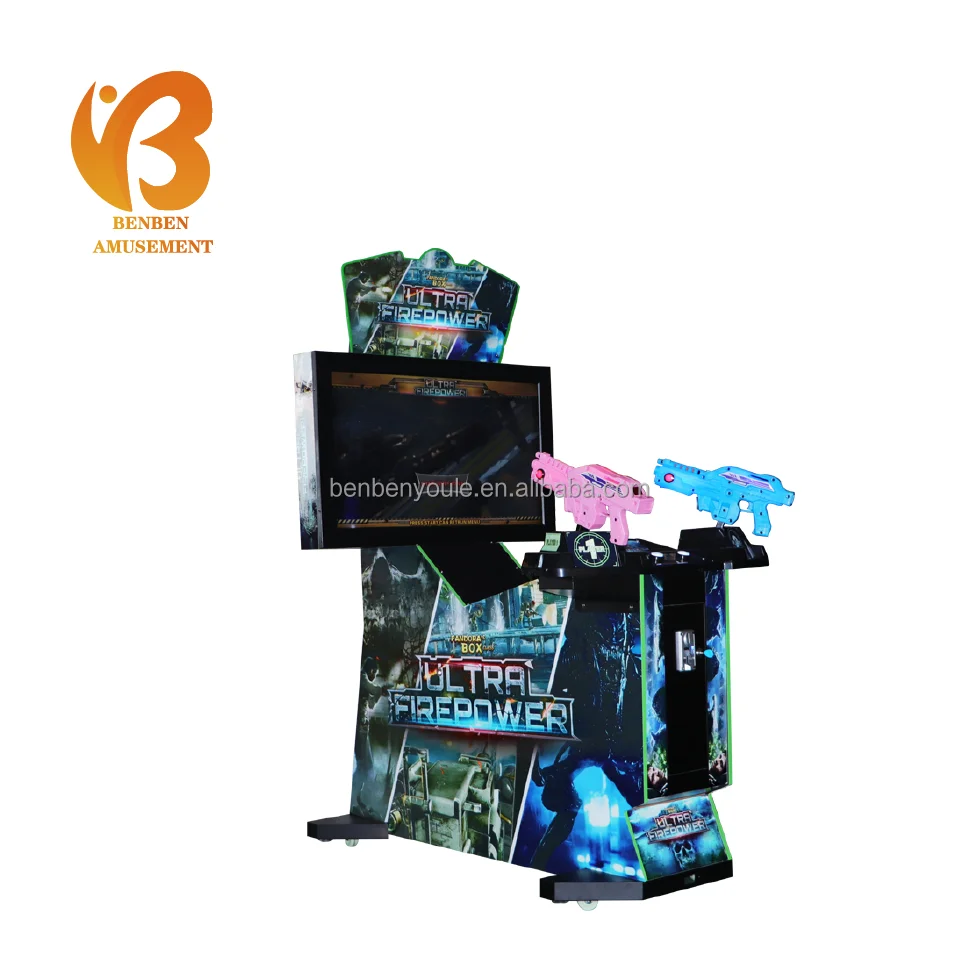 Hot Sale Aliens arcade game machine shooting Extermination House Of The Dead Ultra Firepower 3 In 1 Gun Shooting Simulator