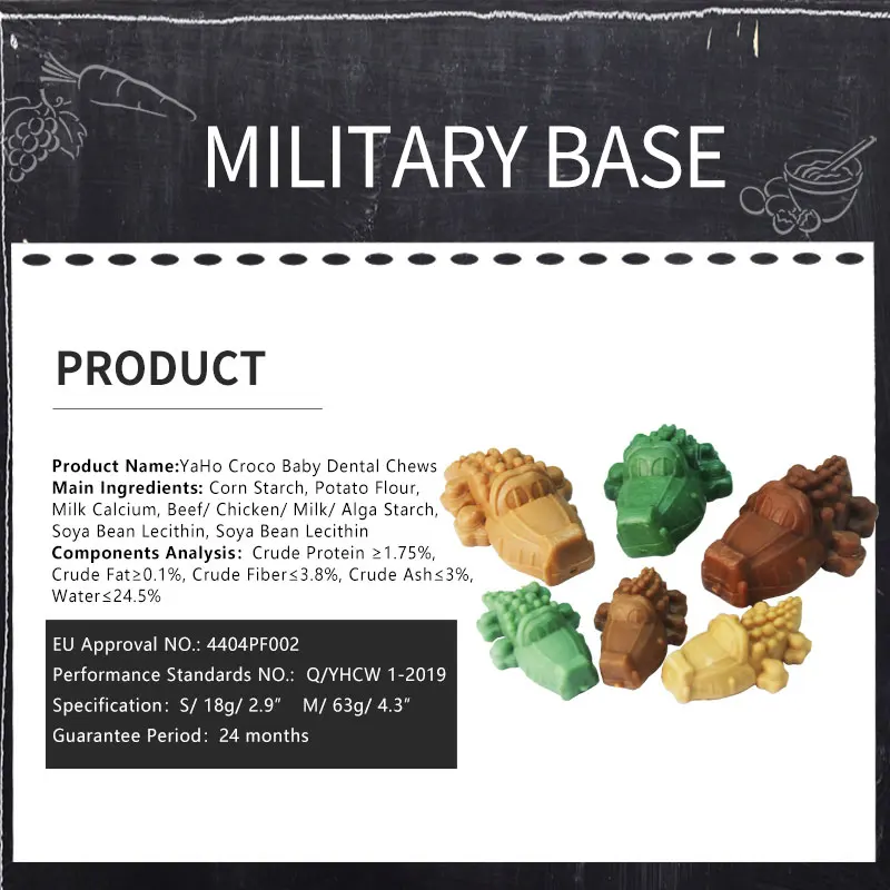 Dog Dental Treats Dental Sticks for Dogs Dental Chews Helps Clean Teeth & Fresh Breath