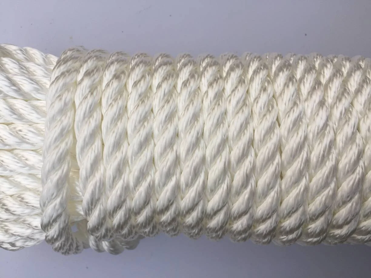 hot sale high duty nylon 3-strand rope