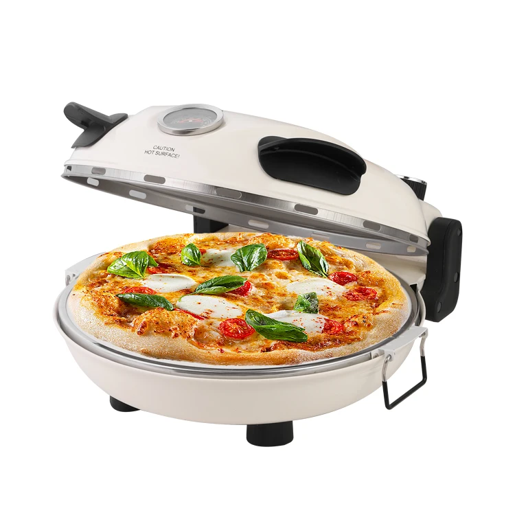 Электрическая печь для пиццы 12 дюймов 1200 Вт 400 градусов