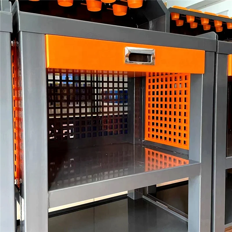 Storage trolley tool carts for BT30 CNC holder