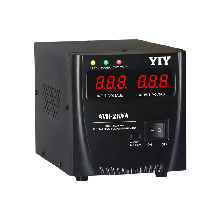 10kva fridge guard voltage protection  Regulators  Over Under Voltage Protector Digital  single phase motor type Stabilizer