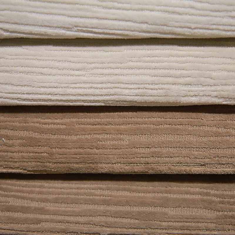 JES Home textile high quality polyester stripe fabric for pillow case