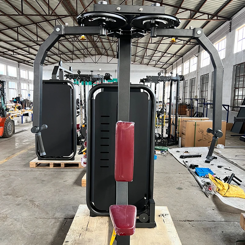 Commercial Gym Fitness Equipment Rear Delt/Pec Fly Chest Strength Trainer Pin Load Selection Machines