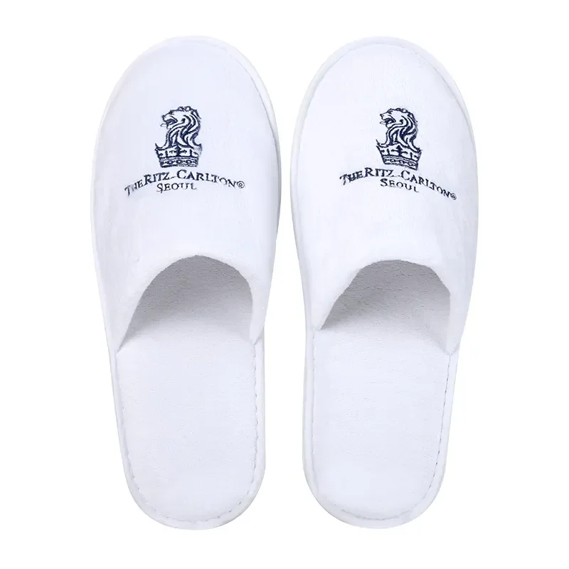 Cheaper Price Indoor Coral Velvet Coral Fleece Hotel Slippers Indoor Spa Slippers Custom Logo Bedroom Comfortable Unisex Slipper