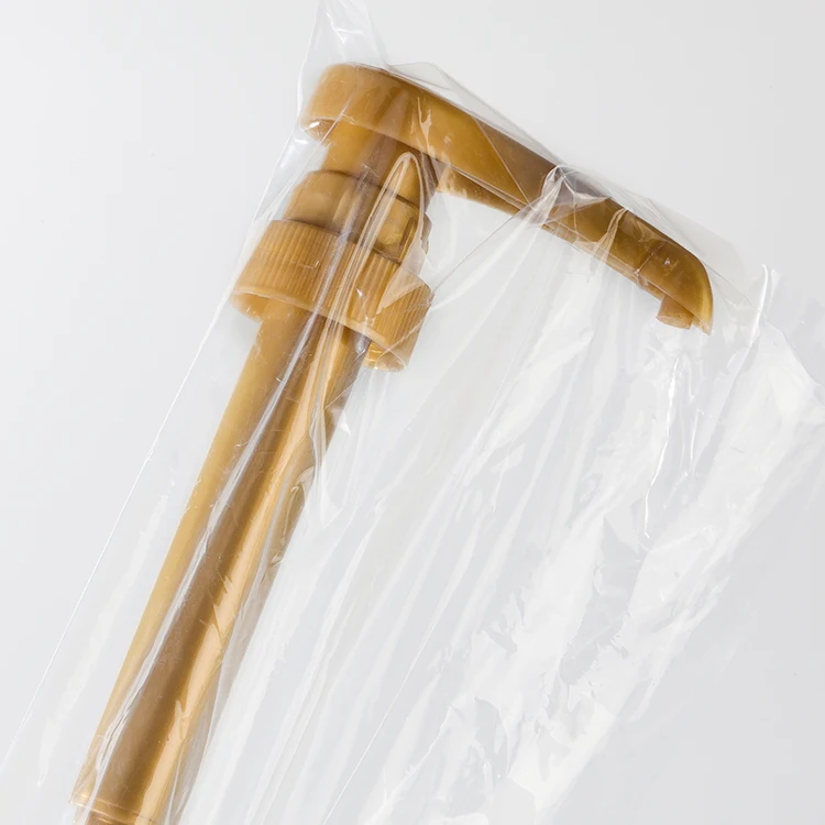 
Professional Manufacturer Small Dosage Ribbed Food Pump With Lid For Fruit Juice Beverage Liquid Honey 