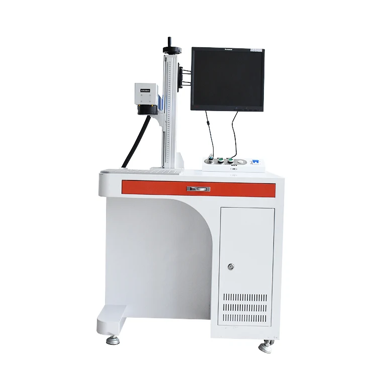 Free shipping sunglass cable wuhan fiber color laser marking machine price