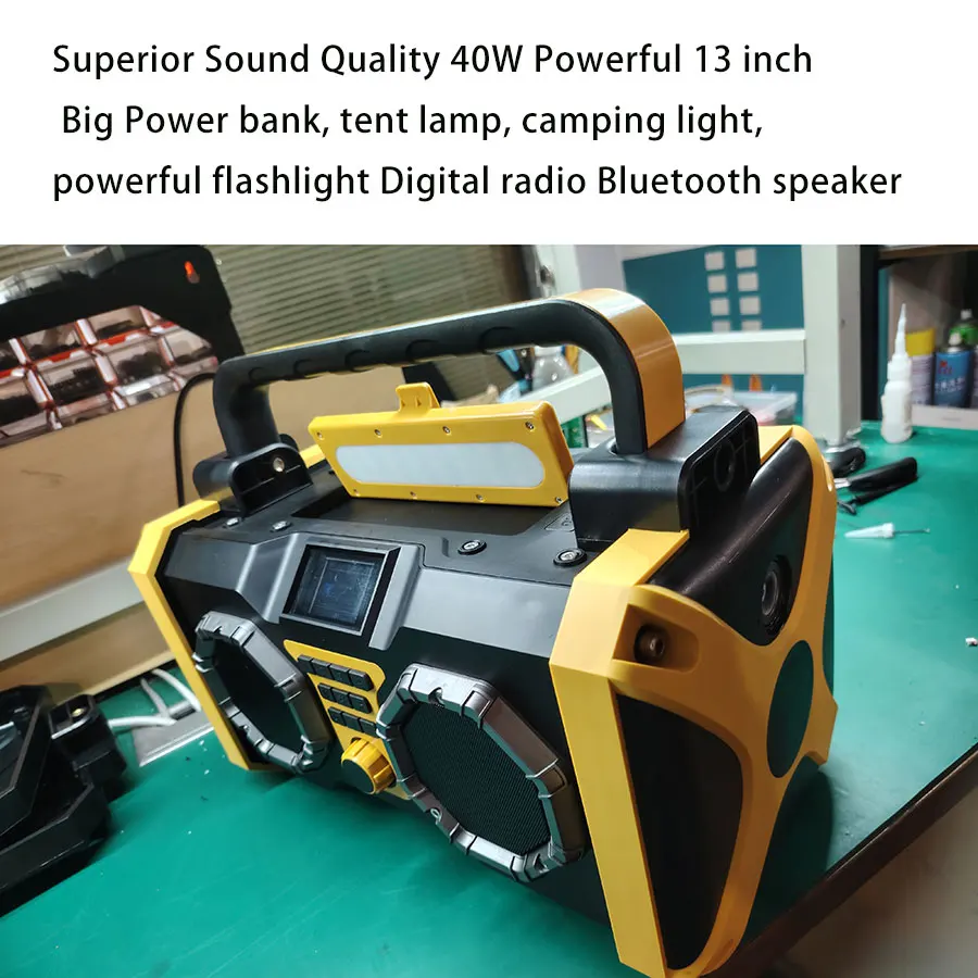 Corporate gift multi lighting product home lighting lamp torch new energy Global satellite digital radio portable speakers