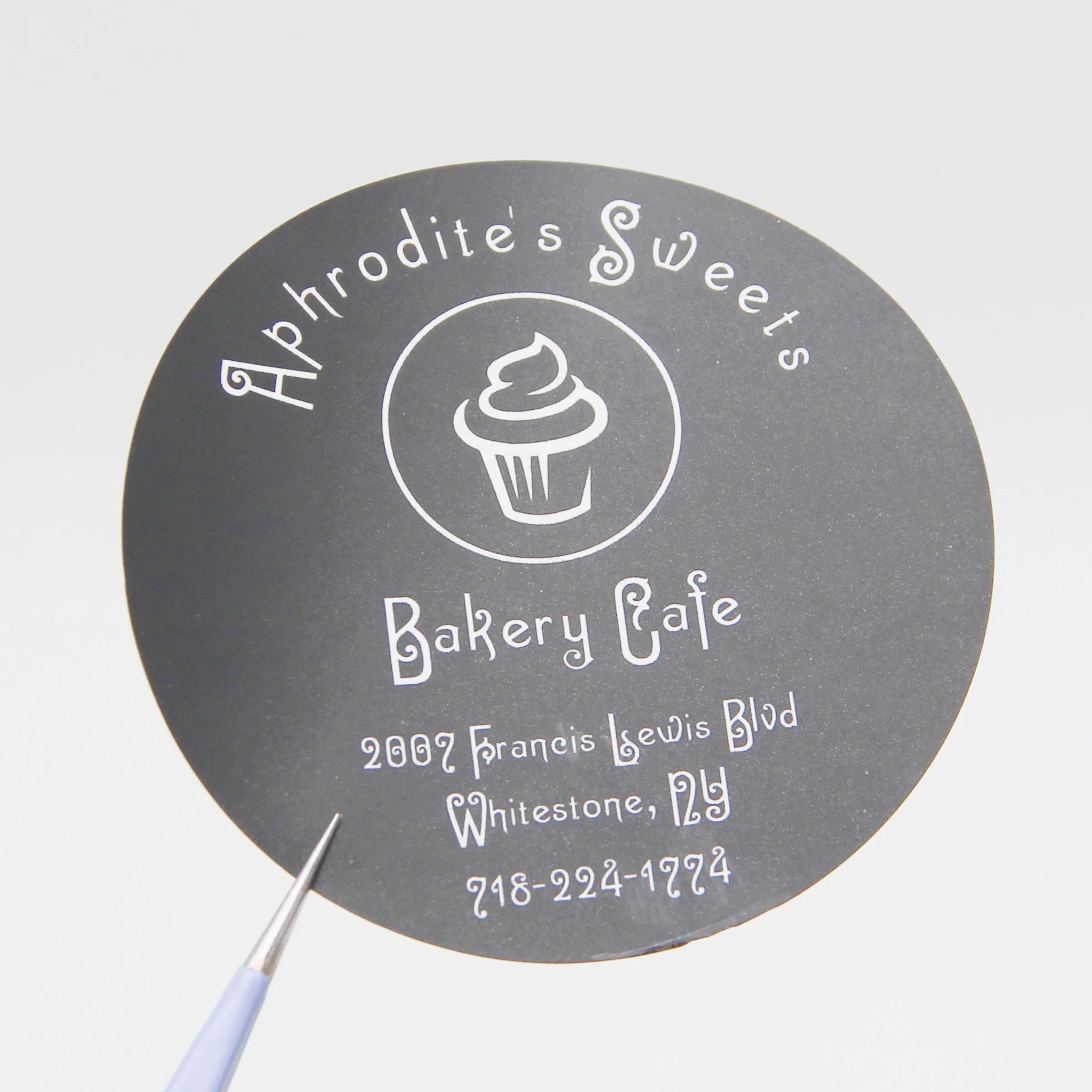 2 inch Round Label Customize Stickers Adhesive Paper Label Art Paper Matte Lamination Round Sticker for Food