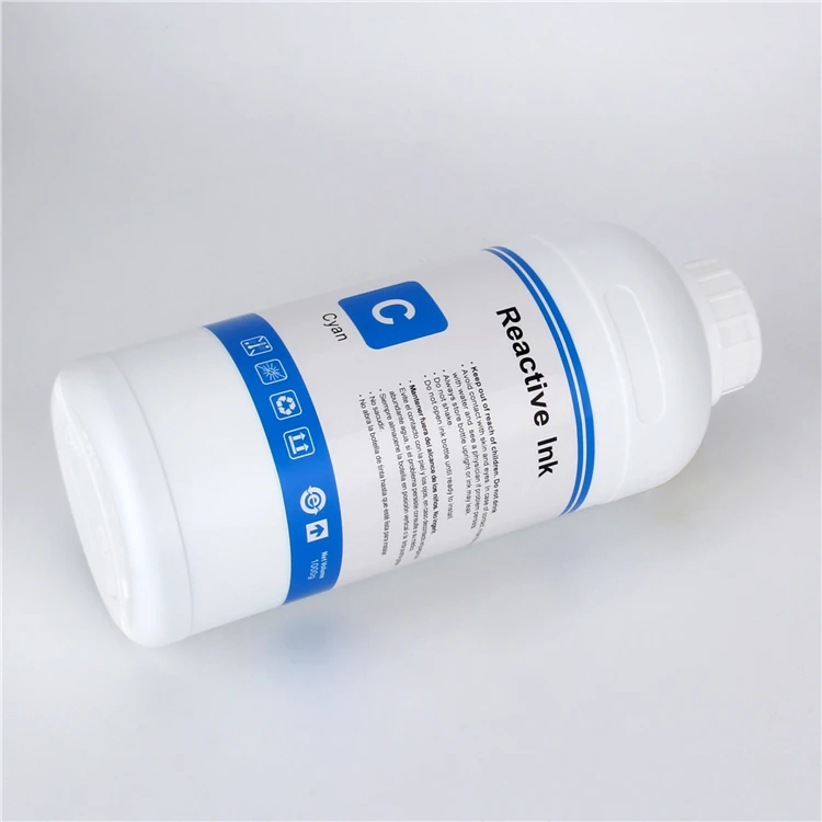reactive dye ink for digital textile printing on benner cloth cotton leather
