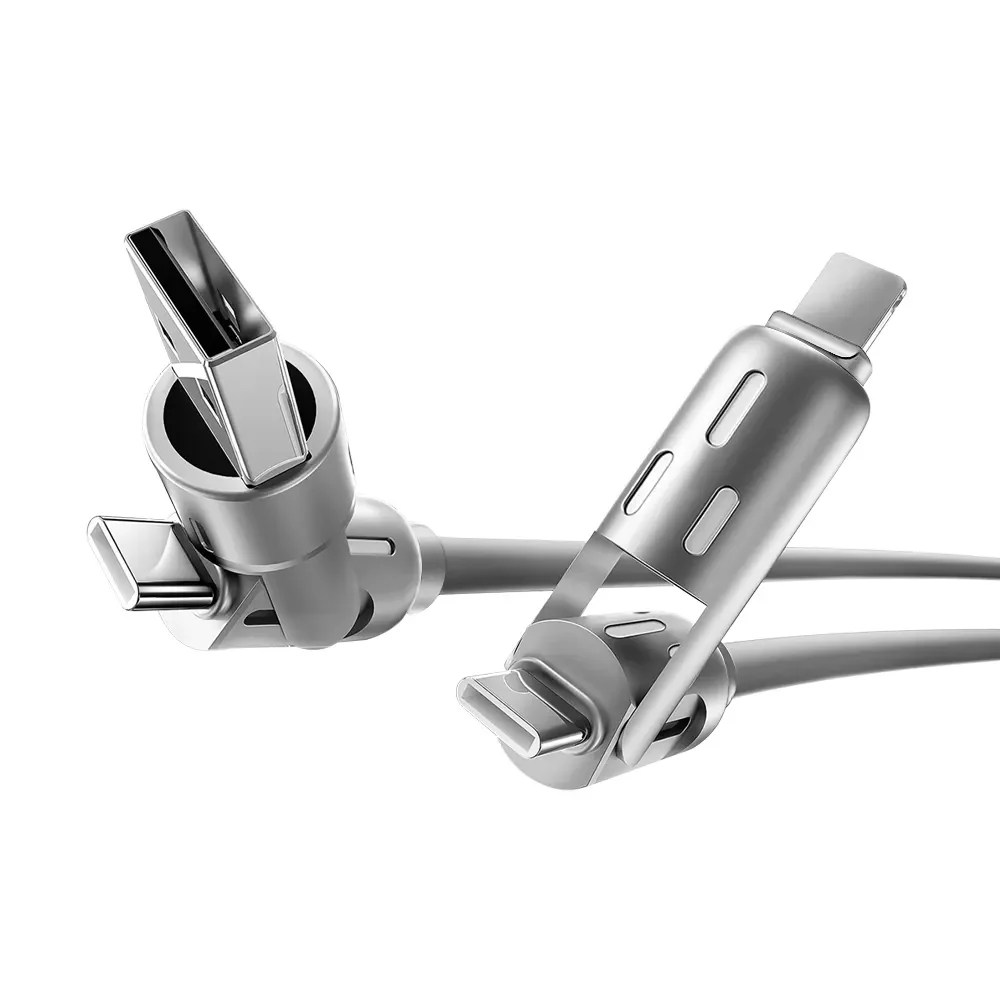 factory 240W USB C Cable 4 in 1 USB C to USB C Cable Fast Charging & Data Sync Multi Charging Cable for Phone