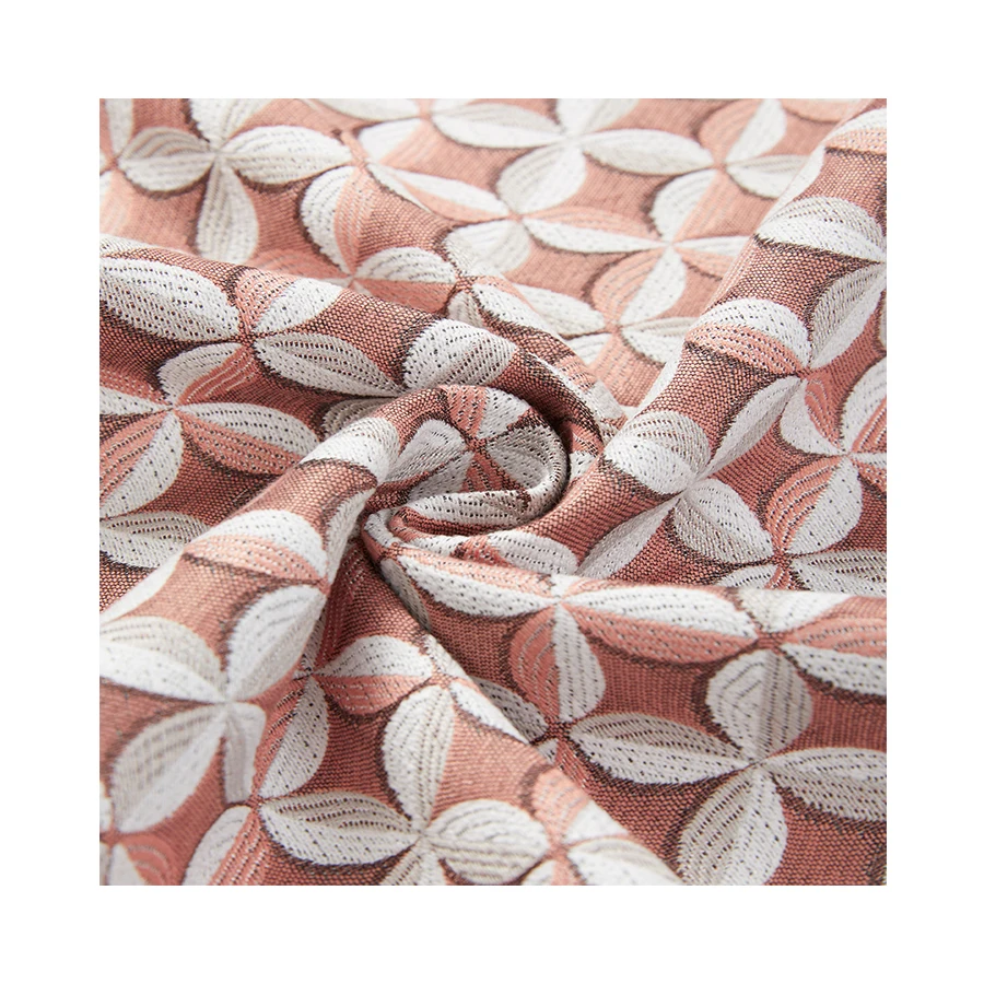 Factory Customized Stripe Pattern Polyester Fabric Decorative Curtain Fabric