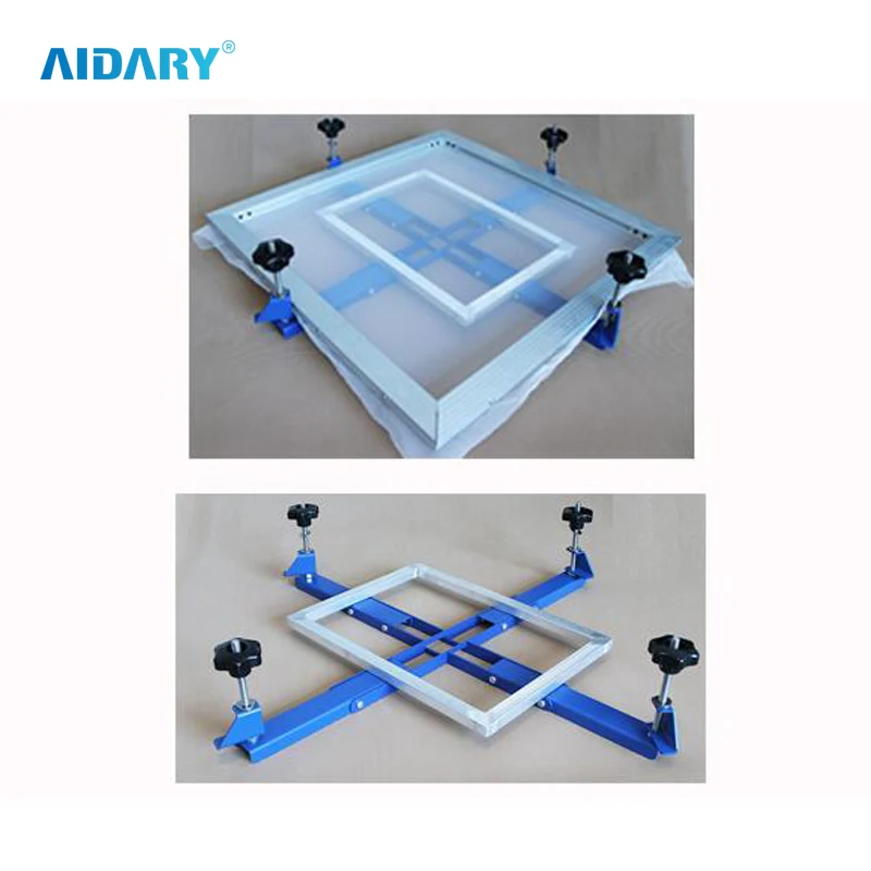 self-tensioning multifunctional screen printing mesh stretcher