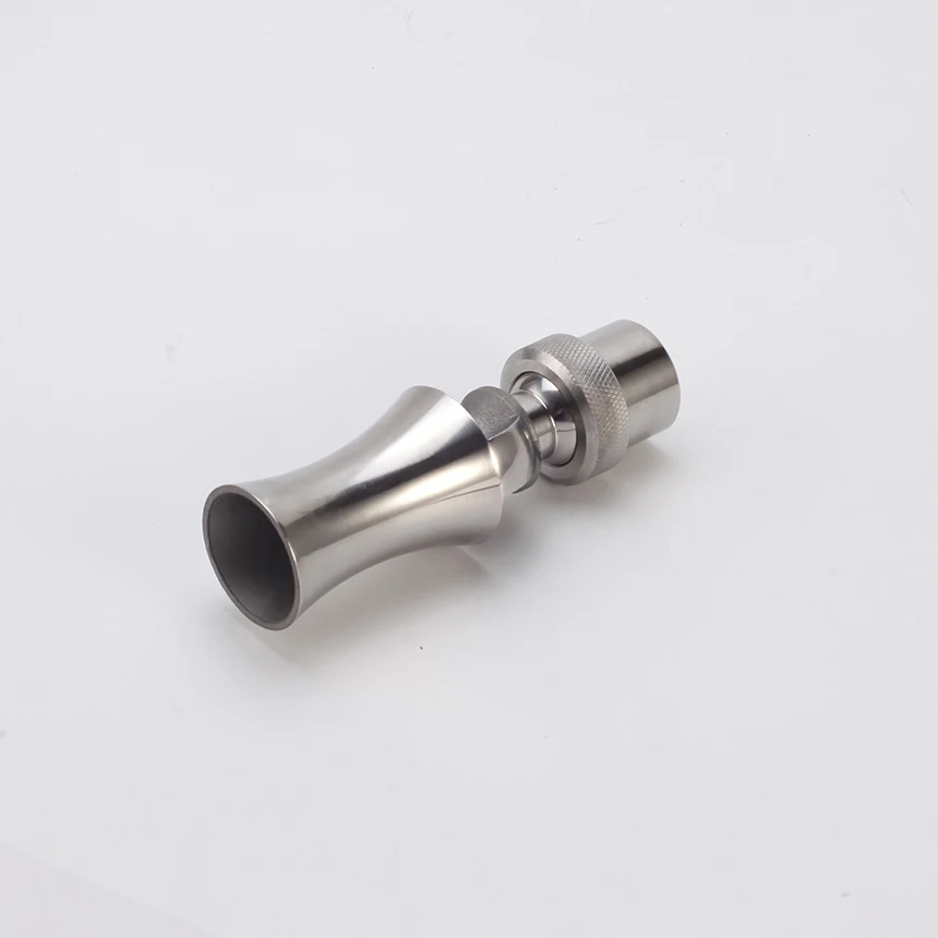 outdoor stainless steel angle adjustable Water spray jet Ice Tower cascade fountain nozzle for fountain