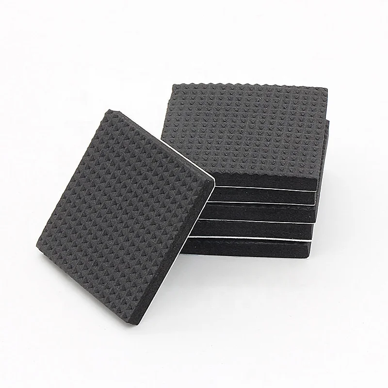 Customized Texture Surface foam gasket die cut eva foam gasket sticker self adhesive eva foam gasket one side