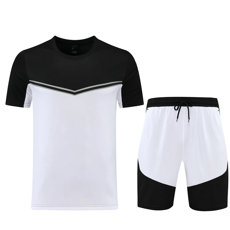 Wholesale training&jogging wear with factory price football sets hot sale breathable quick dry soccer wear suits