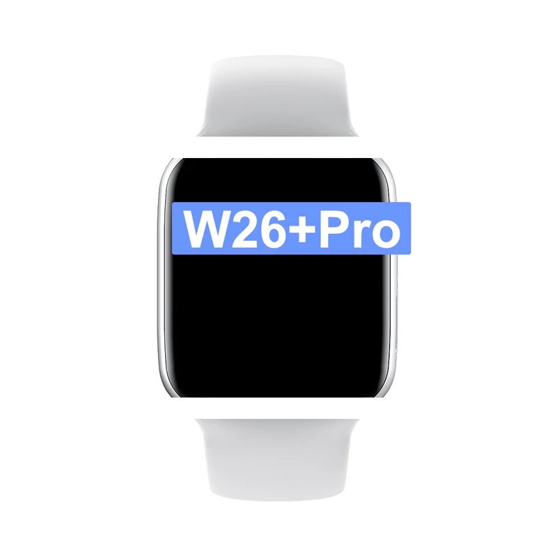 W26+Pro W26plus 1.75 Inch ECG Heart Rate Blood Pressure IP68 Series 6 Watches PK T500 Smart Watch