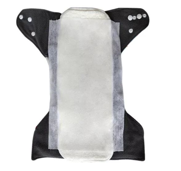 Ananbaby Eco-friendly Flushable 100% Biodegradable Bamboo Diaper Liner Pads 100 Sheet Per Roll Organic Bamboo Nappy Liner