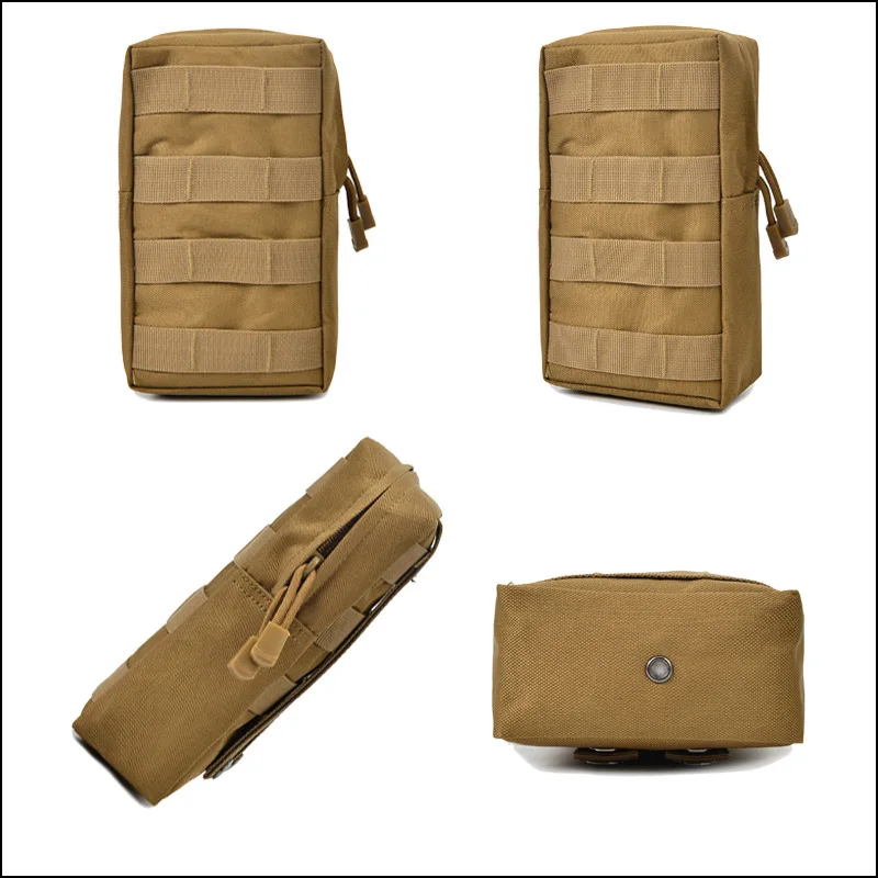 Multifunctional Men MOLLE sports tactical waist bag riding camouflage mobile phone bag Phone Case Hunting Bag Outdoor Equipment