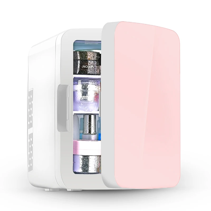 
10L 220v custom compact marble beauty skincare refrigerator mini fridge for cooler and warmer 