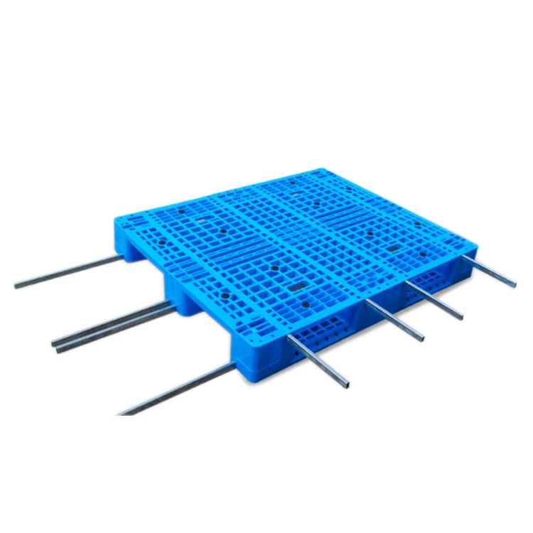 SATONG Heavy duty double side face 4 way entry industrial reversible warehouse use stackable large Plastic Pallet