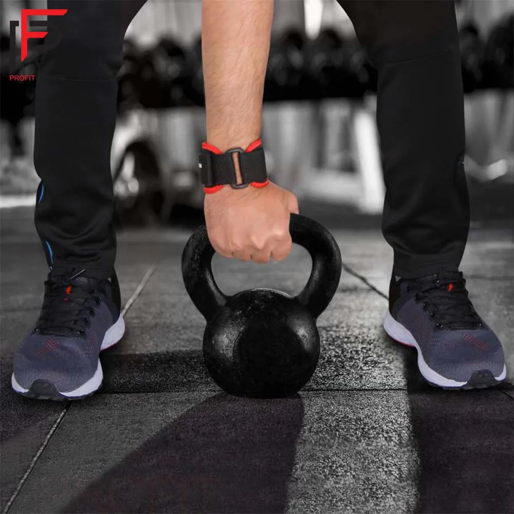 Weight Lifting Straps Cushioned Wrist Strength Training Gym Wrist Straps weightlifting Protective Durable Custom Wrist Wraps