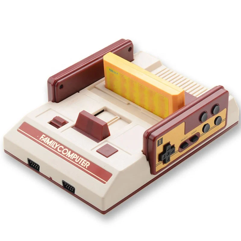 Wolsen 8 Bit Family Video Game Console 500 Classic Retro Game  AV Output Support Cartridge TV Handheld Game Player