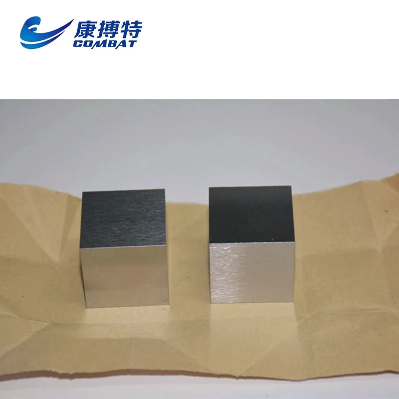 99.95%polished pure tungsten ingot block for sale