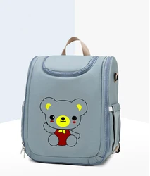 New arrival portable baby crib bag with mattress simple single shoulder big capacity waterproof backpack