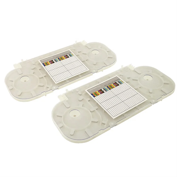 High Density Ultrathin 24 core Fiber Optic Splice Tray with Cable Management