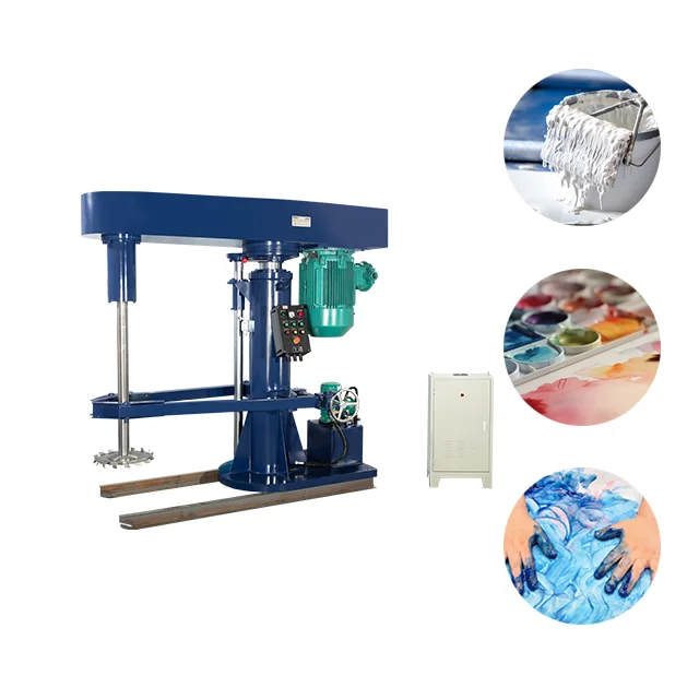 Decorative paint high speed dispersing machine FDG hydraulic lifting mixer