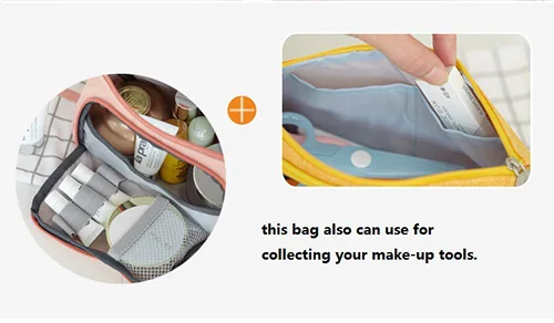 Вместительный цветной дорожный Чехол для ручек и карандашей на молнии