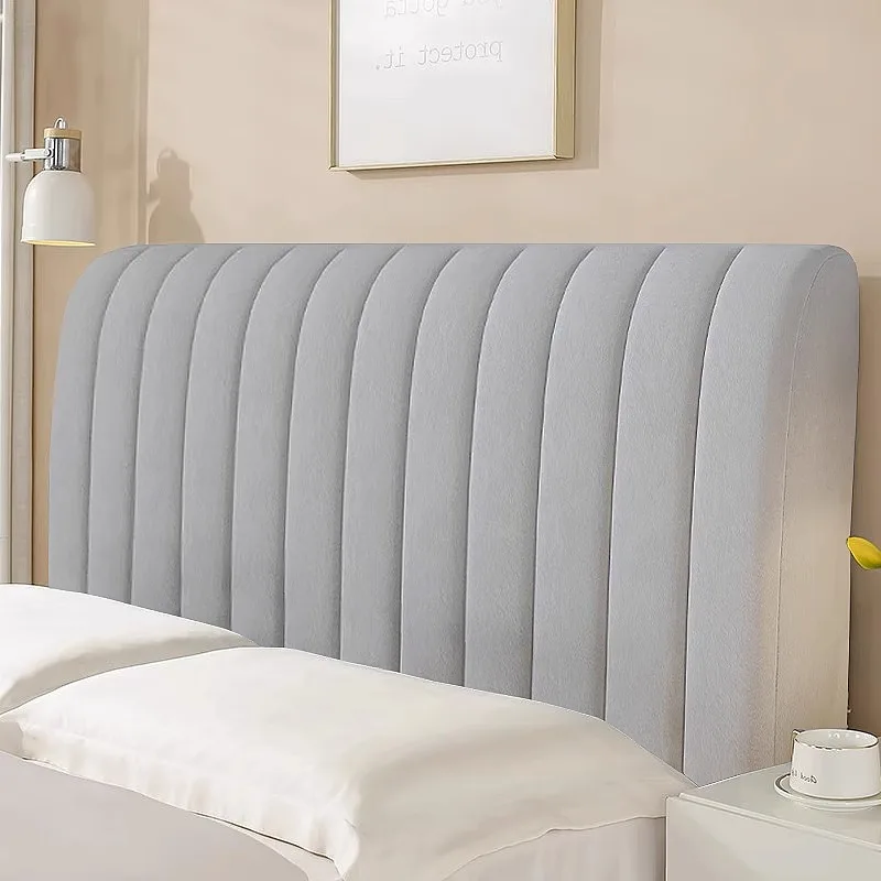 Luxurious Nordic Velvet Headboard Cover  Soft Durable & Quilted For Enhanced Support  Machine Washable  Perfect For Home
