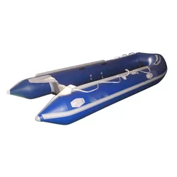 2022 NEW High quality family inflatable foldable fishing boat with aluminum floor