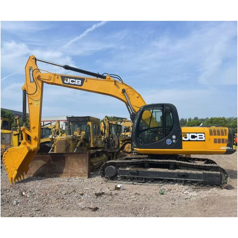 CYQ machinery used JCB JS220LC excavator JCB excavators used digger cheap used excavators