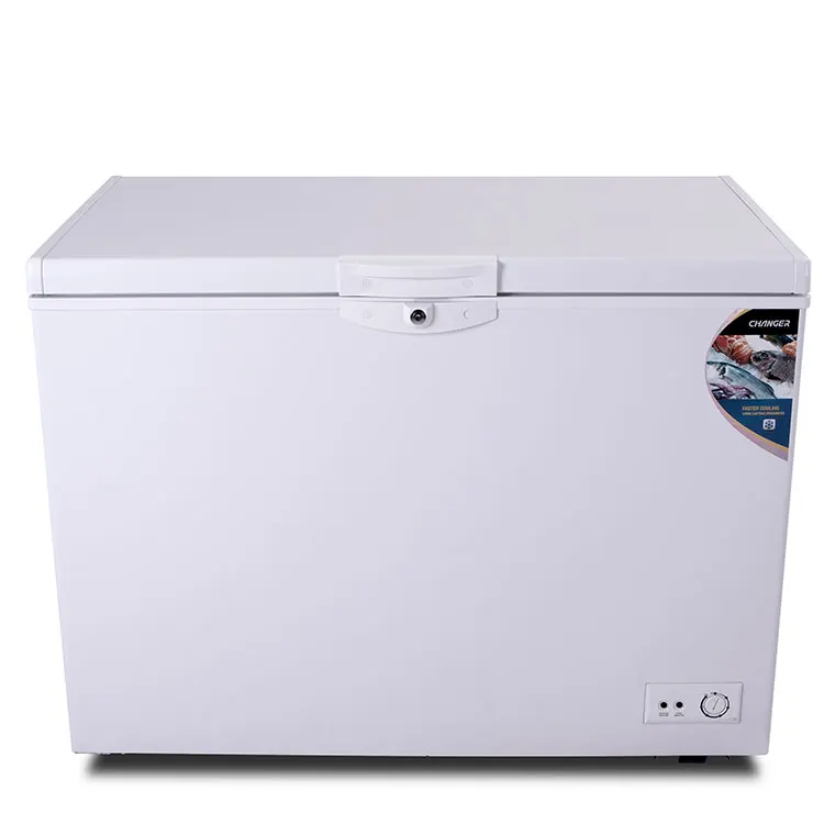 Hot sale for wholesale Compressor Big Space Chest 227L White Top Open Door  Deep Freezer