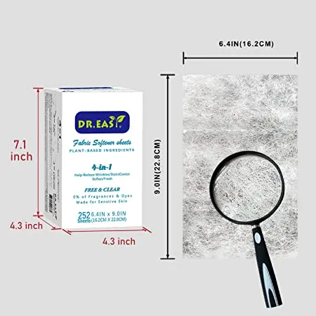 Tumble Dryer Sheet Fabric Softener Dryer Sheets Factory Price Fresh Laundry Dryer Sheets