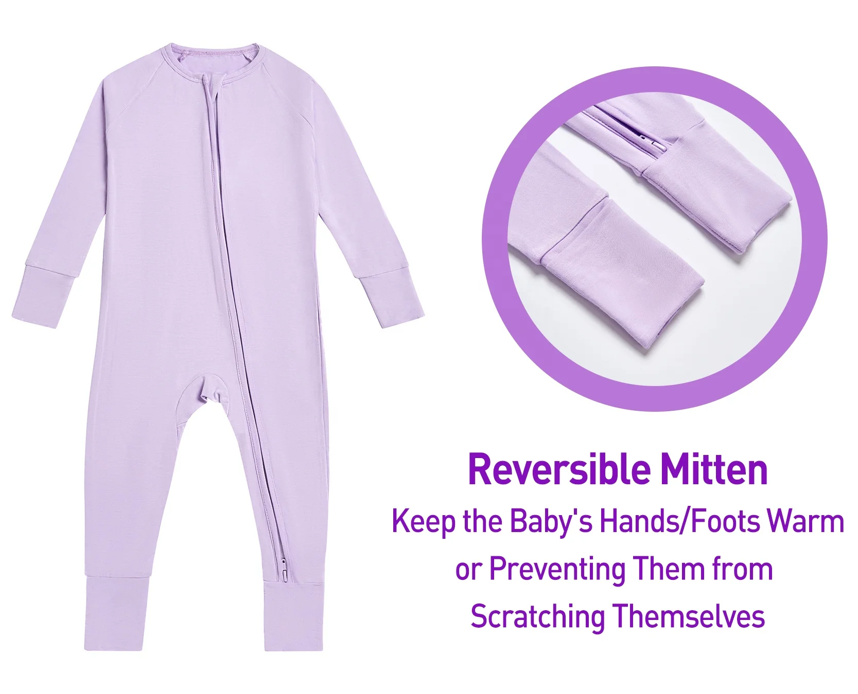 Custom Print Bamboo Baby Clothes Organic Cotton Baby Pajamas Bamboo Halloween Romper Toddler Kid Bamboo Baby Zipper Romper